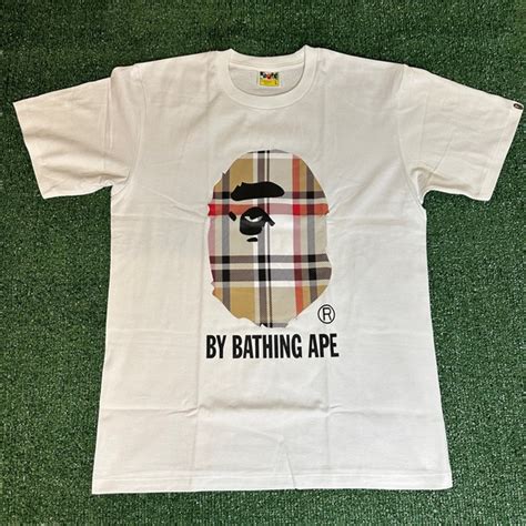 burberry x bape shirt.